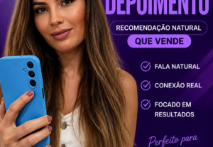 Eu vou Gravar vídeo de recomendação para sua marca