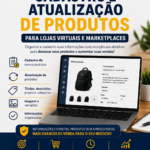 Eu vou cadastrar produtos em lojas virtuais e marketplaces