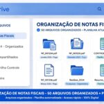 Eu vou organizar suas notas fiscais