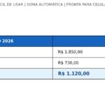 Eu vou fazer sua planilha de controle financeiro no excel.