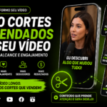 Eu vou criar cortes do seu vídeo que gerou alcance engajamen...