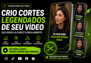 Eu vou criar cortes do seu vídeo que gerou alcance engajamen...