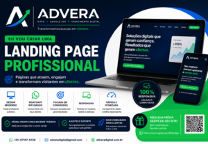 Eu vou criar uma landing page profissional para seu negócio