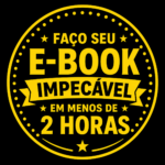 Eu vou Criar seu ebook impecável em apenas duas horas