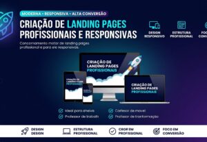 Eu vou criar uma landing page profissional