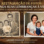 Eu vou restaurar e melhorar sua foto