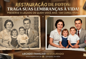 Eu vou restaurar e melhorar sua foto
