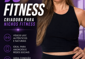 Eu vou Fazer vídeo UGC fitness para sua marca
