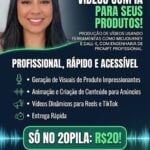 Eu vou fazer vídeos com IA para anúncios e redes sociais