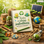 Eu vou escrever ideias sustentáveis para marcas conscientes