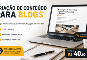 Eu vou Escrever um artigo profissional para o seu blog