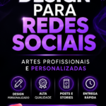 Eu vou criar artes profissionais para suas redes sociais