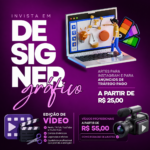 Eu vou fazer Designer Gráfico e Editor de Vídeo
