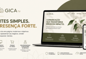 Eu vou criar seu site de página única rápido e barato