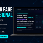 Eu vou criar uma landing page profissional e responsiva