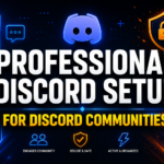 Eu vou criar um servidor profissional de Discord completo