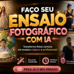 Eu vou criar ensaio Fotográfico PROFISSIONAL com IA