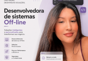 Eu vou desenvolver um sistema OFF-LINE, para sua empresa