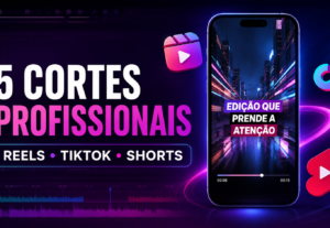 Eu vou transformar seu vídeo longo em 5 cortes profissionais