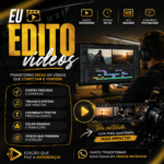 Eu vou editar seu vídeo por 20 reais