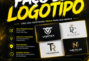 Eu vou criar o melhor logotipo para vocé