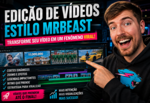 Eu vou Fazer uma edição estilo Mrbeast do seu jeito