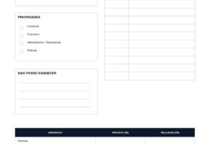 Eu vou criar planners para qualquer momento da sua vida.
