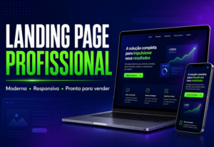 Eu vou criar uma landing page profissional para seu negócio