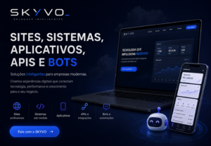 Eu vou desenvolver seu sistema, API ou bot personalizado