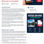 Eu vou Transformar suas fotos em PDF com clareza e organizaç...