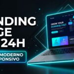 Eu vou criar uma landing page moderna e responsiva em 24 hor...
