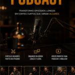 Eu vou fazer Edição de vídeos e cortes de podcast profission...