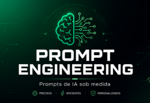 Eu vou criar prompts de IA personalizados pra você