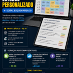 Eu vou criar um cronograma de estudos personalizado