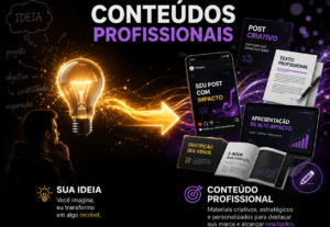Eu vou Transformar suas ideias em conteúdos profissionais