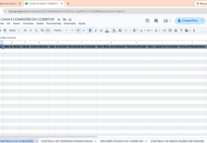 Eu vou criar e formatar sua planilha no Excel e Sheets.