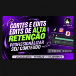 Eu vou editar seus vídeos com ótima qualidade.