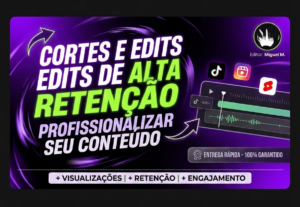 Eu vou editar seus vídeos com ótima qualidade.