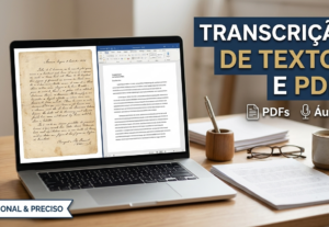 Eu vou transcrever arquivos ou áudio para Word com precisão.