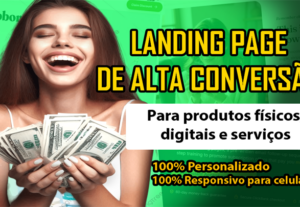 Eu vou criar uma Landing Page que transforma cliques em vend...