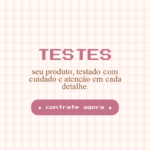 Eu vou testar a sua aplicação