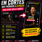 Eu vou fazer seus vídeos em cortes para TikTok, Reels Etc...