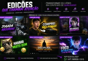 Eu vou ser seu editor por apenas 20 por video