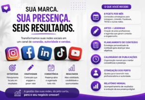 Eu vou fazer sua gestão digital para sua marca