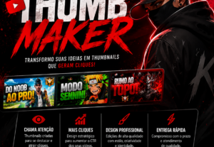 Eu vou Criar sua capa dos seus vídeos do YouTube