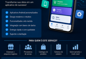 Eu vou fazer um app ou jogo android para você.