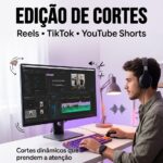 Eu vou criar cortes dos seus vídeos para gerar alcance