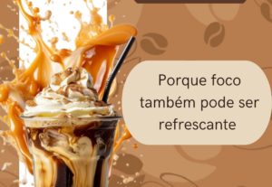 Eu vou Artes e cardápios,
bebidas, café e beleza