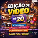 Eu vou Cortar seu video e adicionar legendas