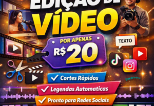 Eu vou Cortar seu video e adicionar legendas